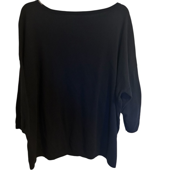 Talbots Women’s 3/4 Sleeve Blue Sweater with Ducks Size 3X - Picture 3 of 5